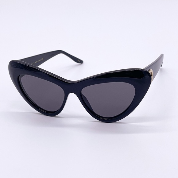 NEW GUCCI GG0895S 001 BLACK CAT EYE WOMEN’S SUNGLASSES GUCCI - Picture 5 of 15